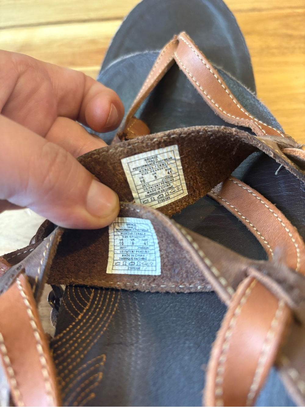 Chaco • Leather • Thong Sandals - Picture 4 of 5